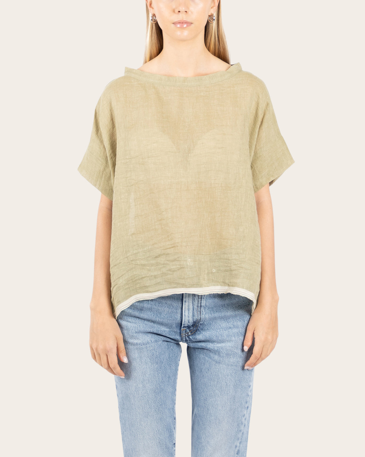 Gauze T-shirt