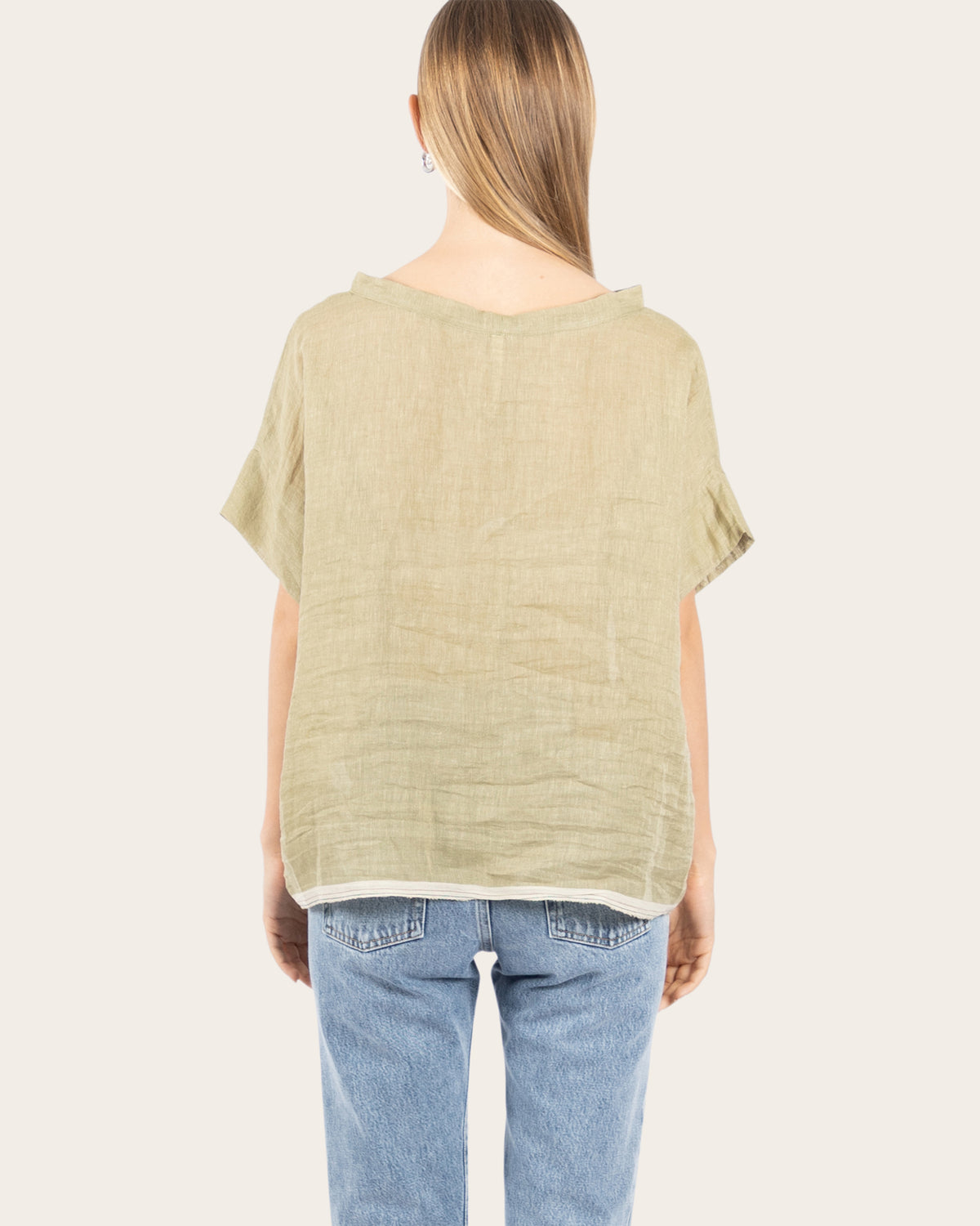 Gauze T-shirt