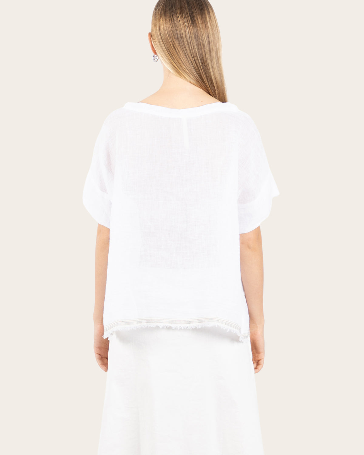 Gauze T-shirt
