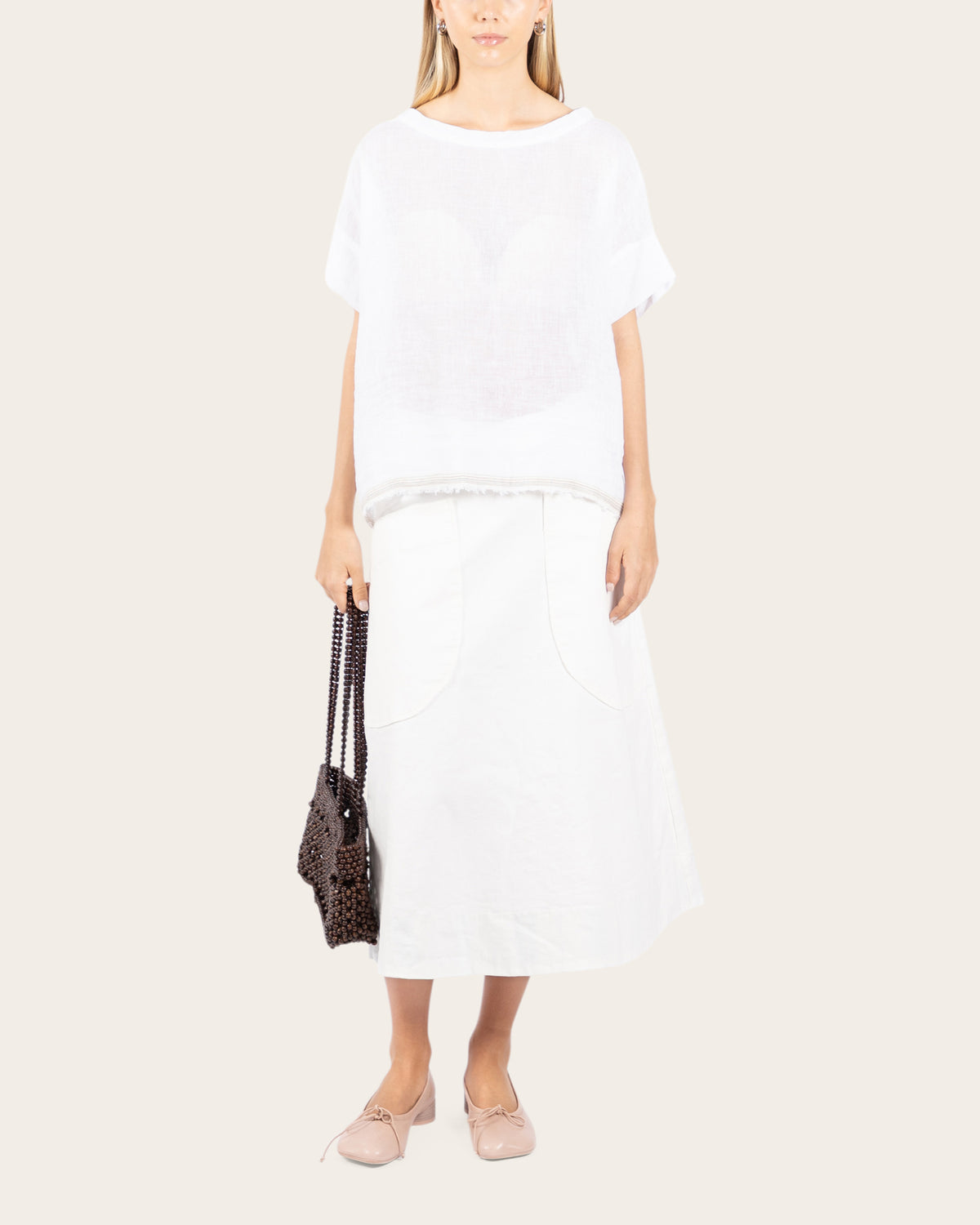 Gauze T-shirt