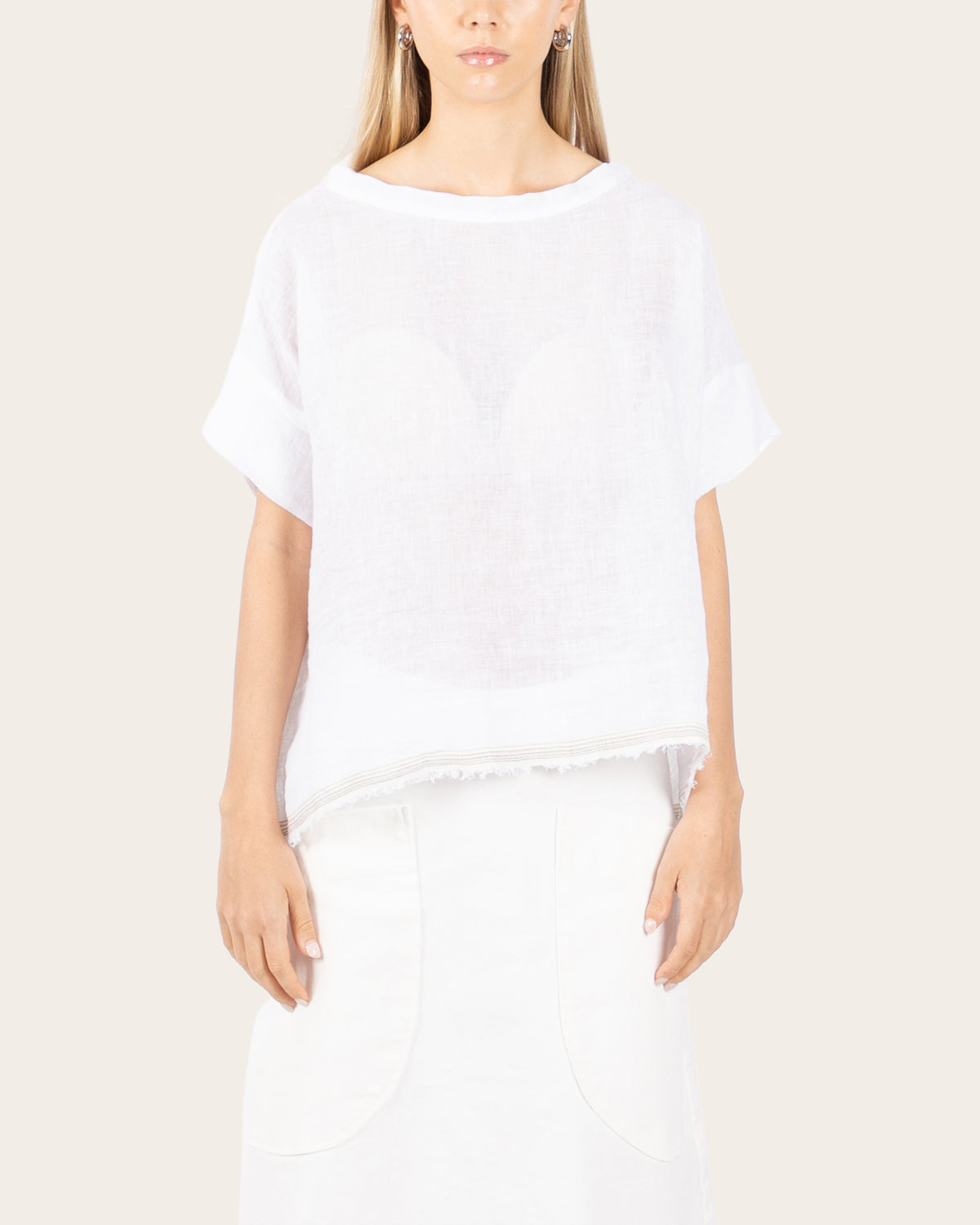 Gauze T-shirt