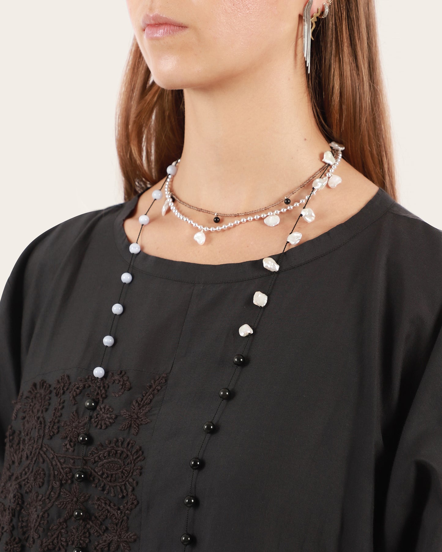 Long Beaded Necklace