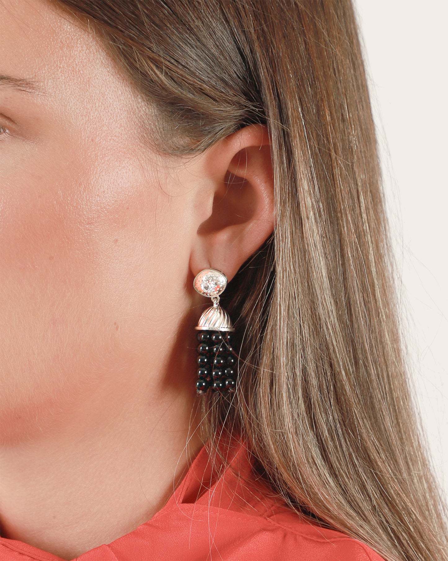 Extra Mini Onyx Earrings