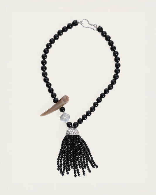 Petite Kiraz Onyx Necklace