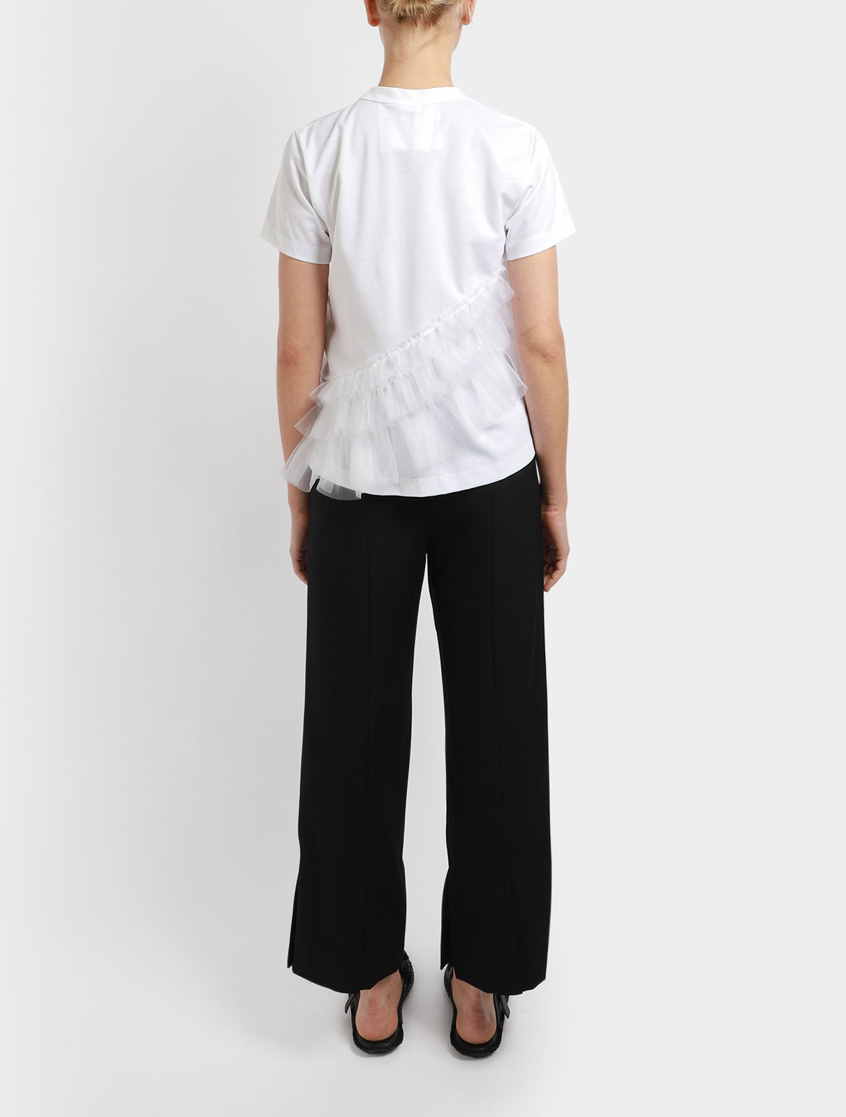 Asymmetric Frill T-Shirt