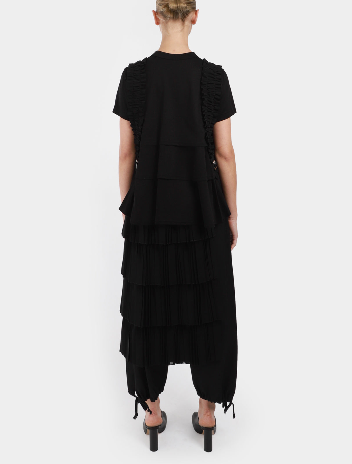 Buckled Ruffle T-Shirt