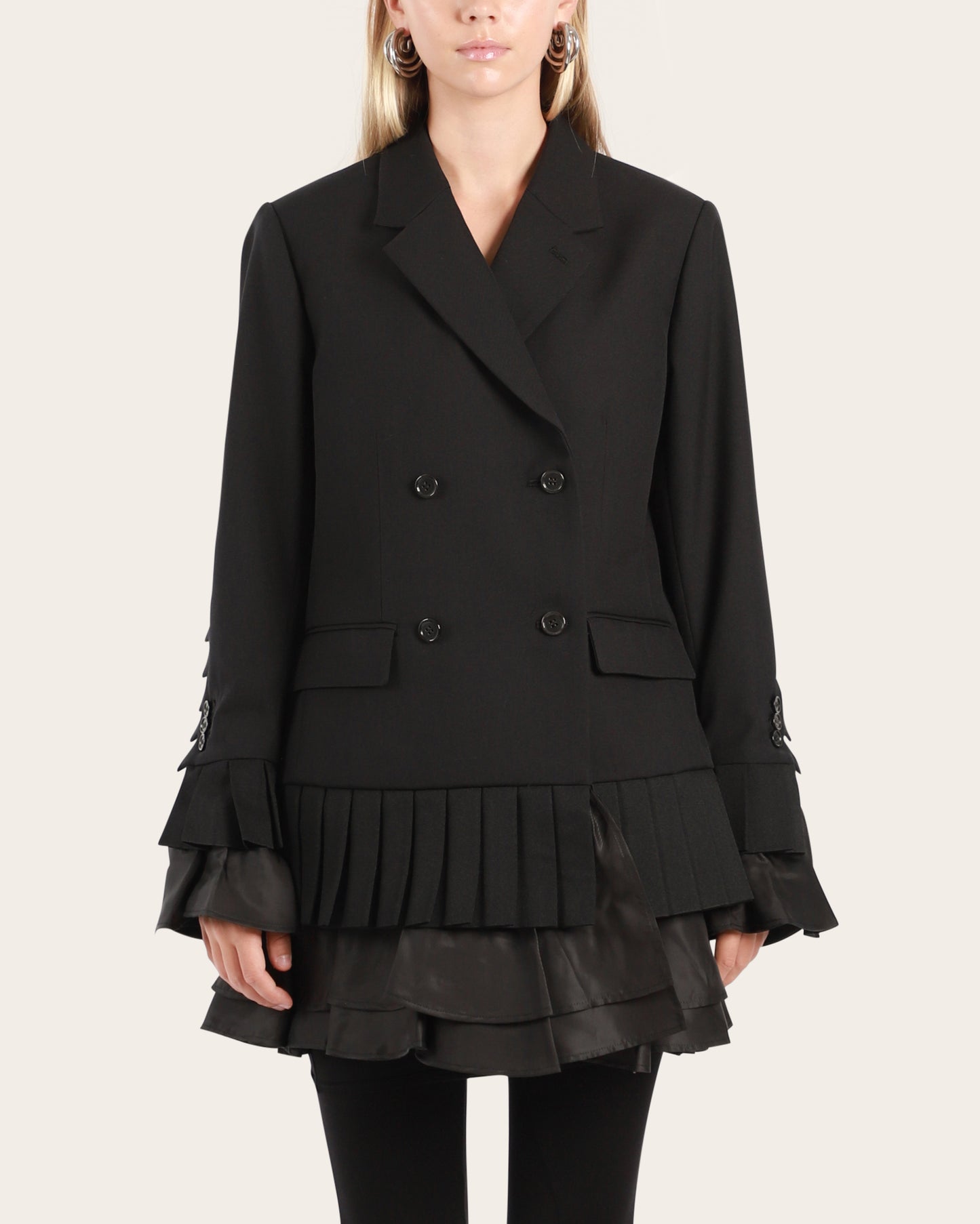 Pleat Detail Jacket