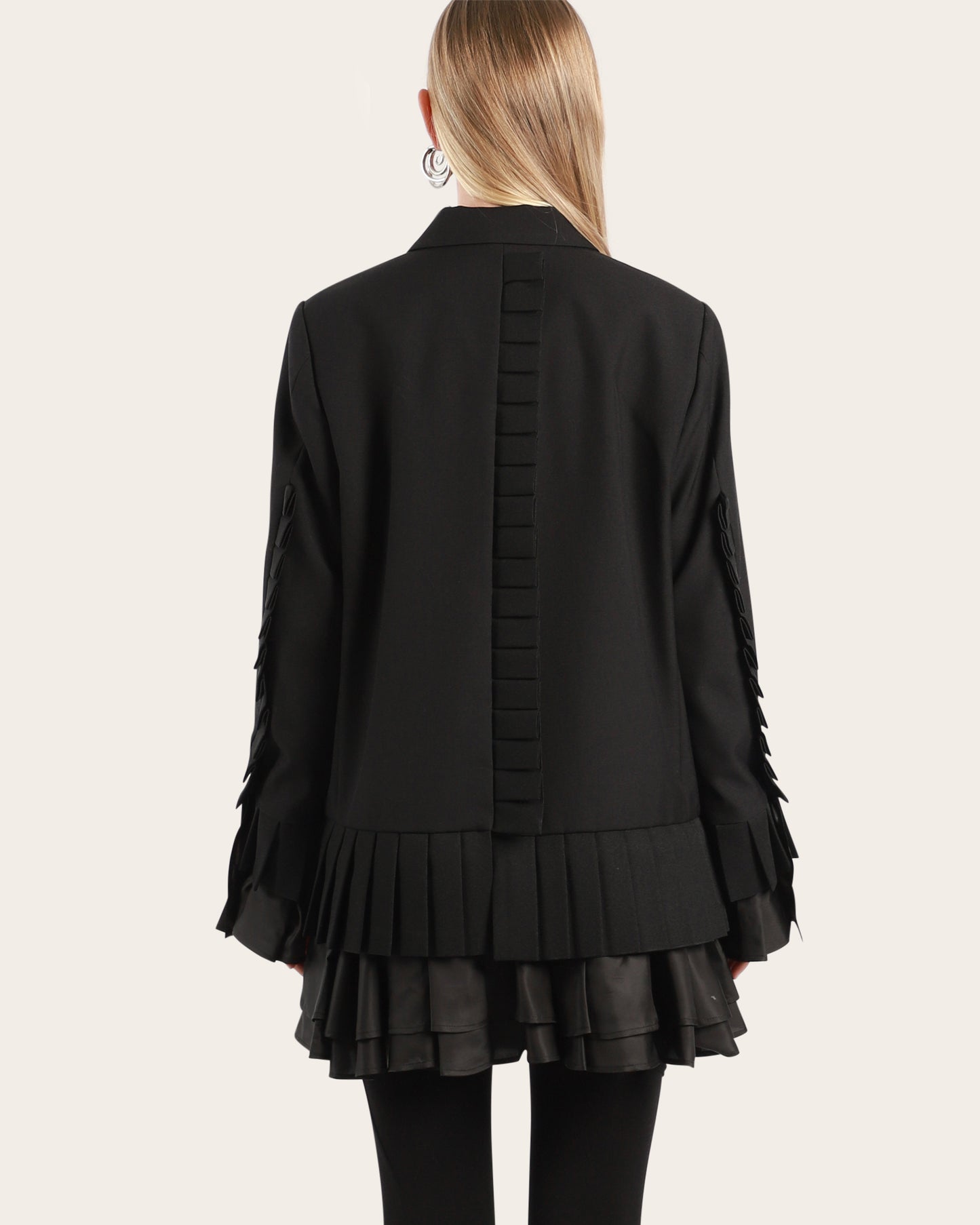 Pleat Detail Jacket
