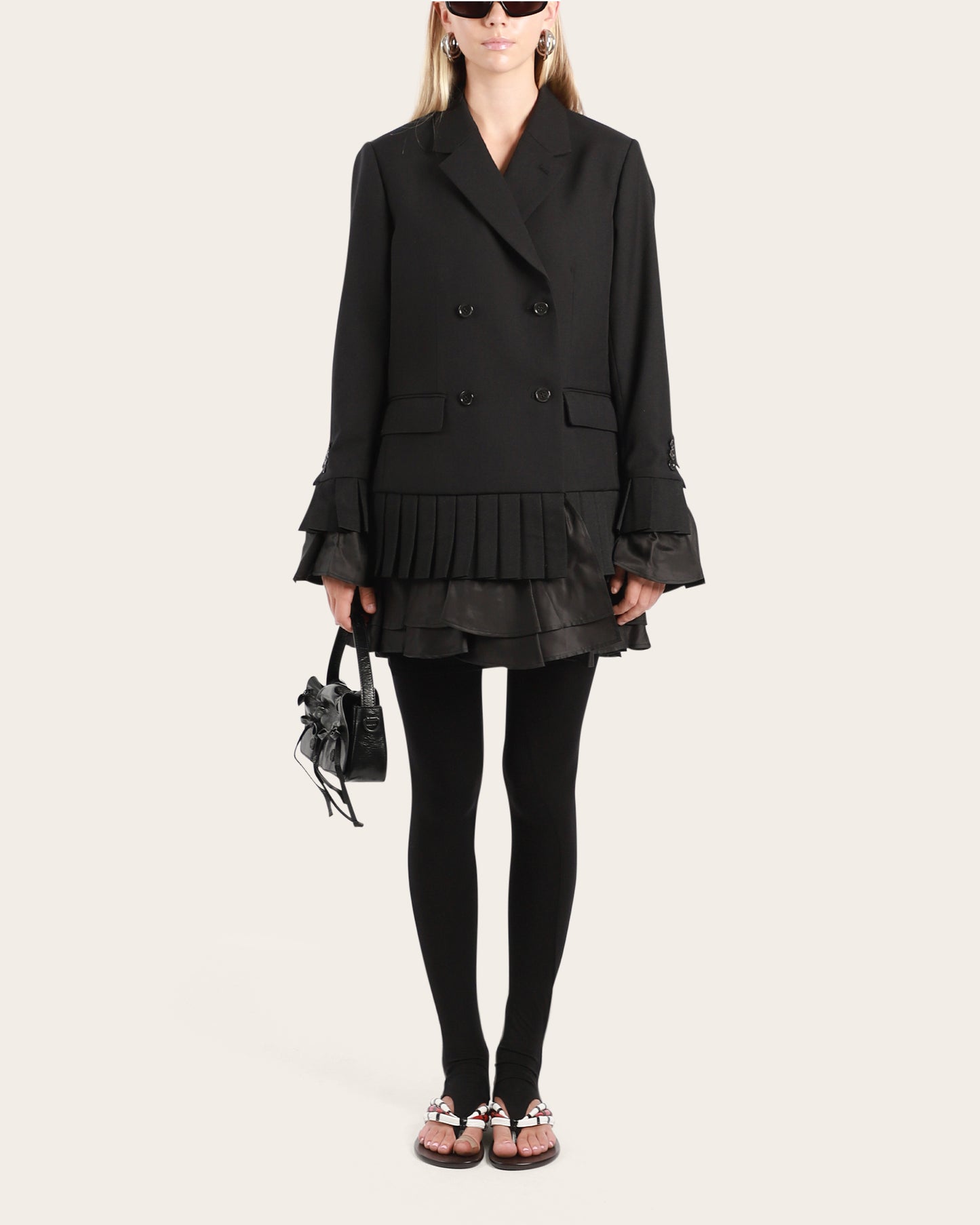 Pleat Detail Jacket