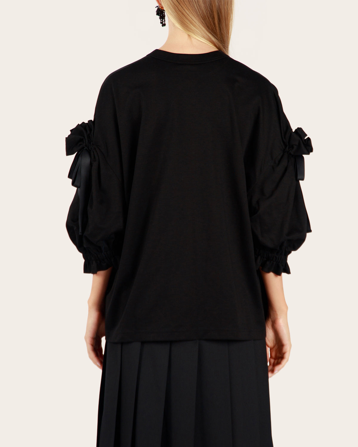 Ruched Sleeve Blouse