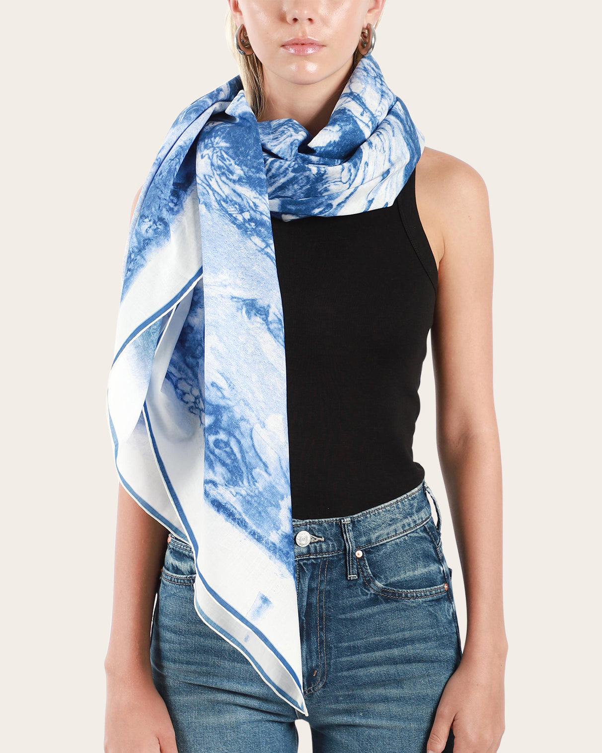 Cotton Voile Scarf