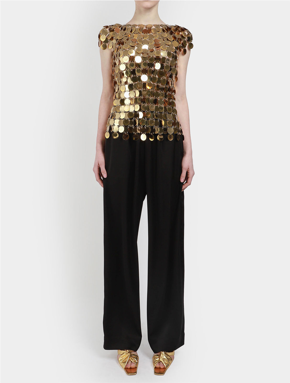 Gold Sparkles Top