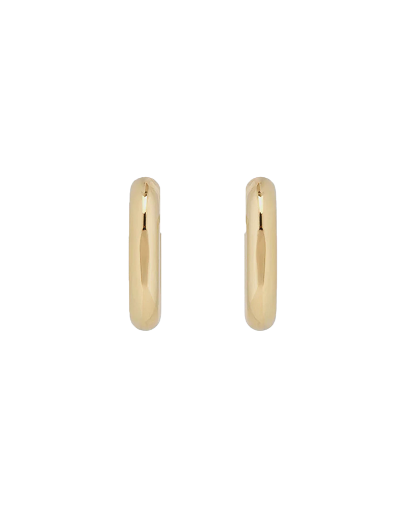 XL Link Simple Hoop Earrings