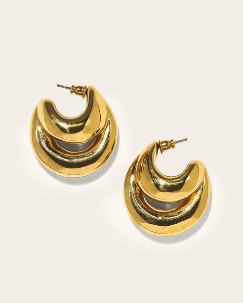 Double Blow Up Earrings