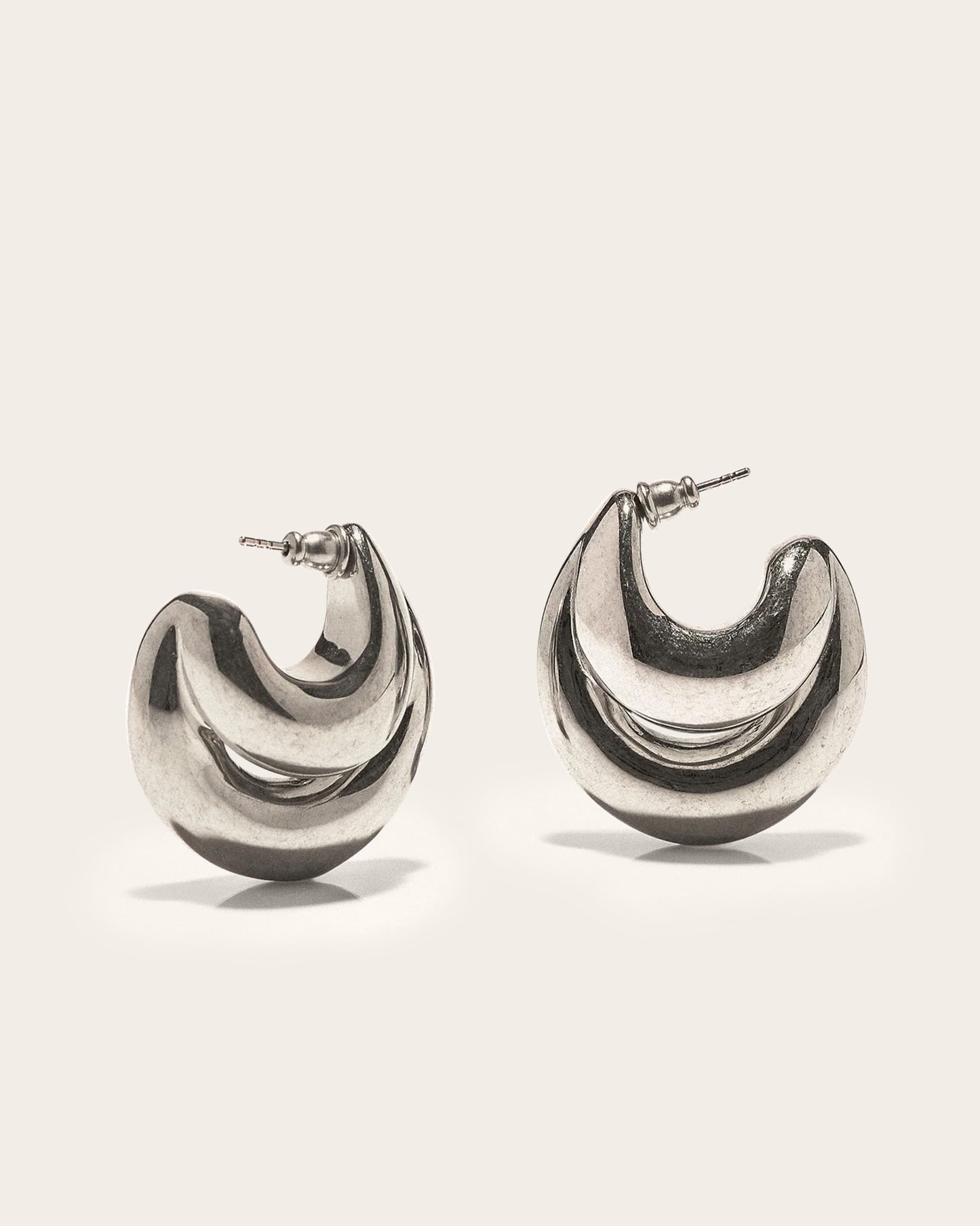 Double Blow Up Earrings