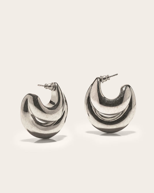 Double Blow Up Earrings