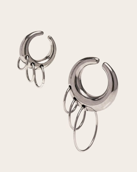 Pierced Circle Cuffs