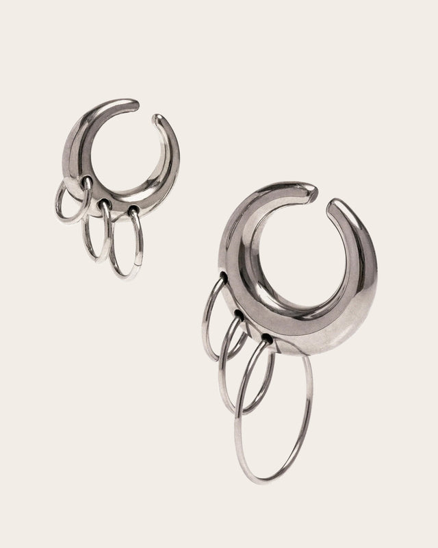 Pierced Circle Cuffs