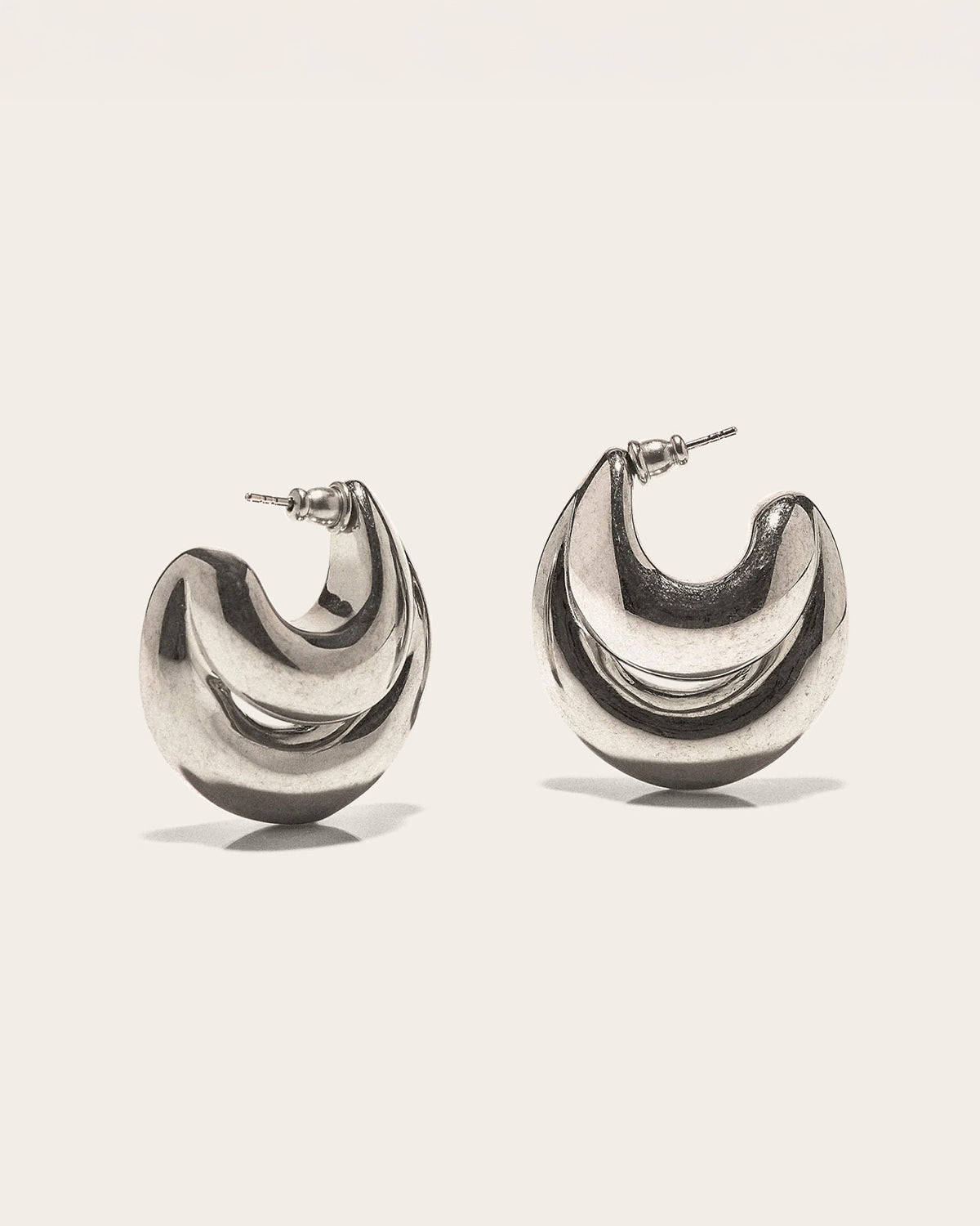 Double Blow Up Earrings