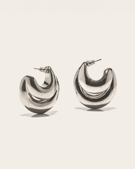 Double Blow Up Earrings