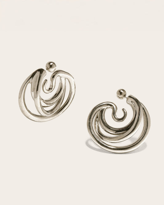 Triptych Earrings Medium