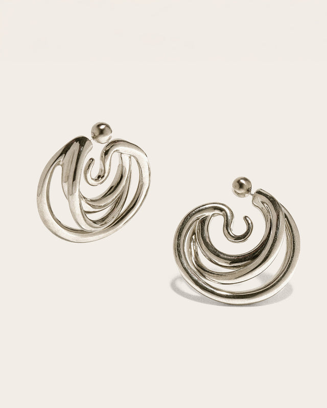 Triptych Earrings Medium