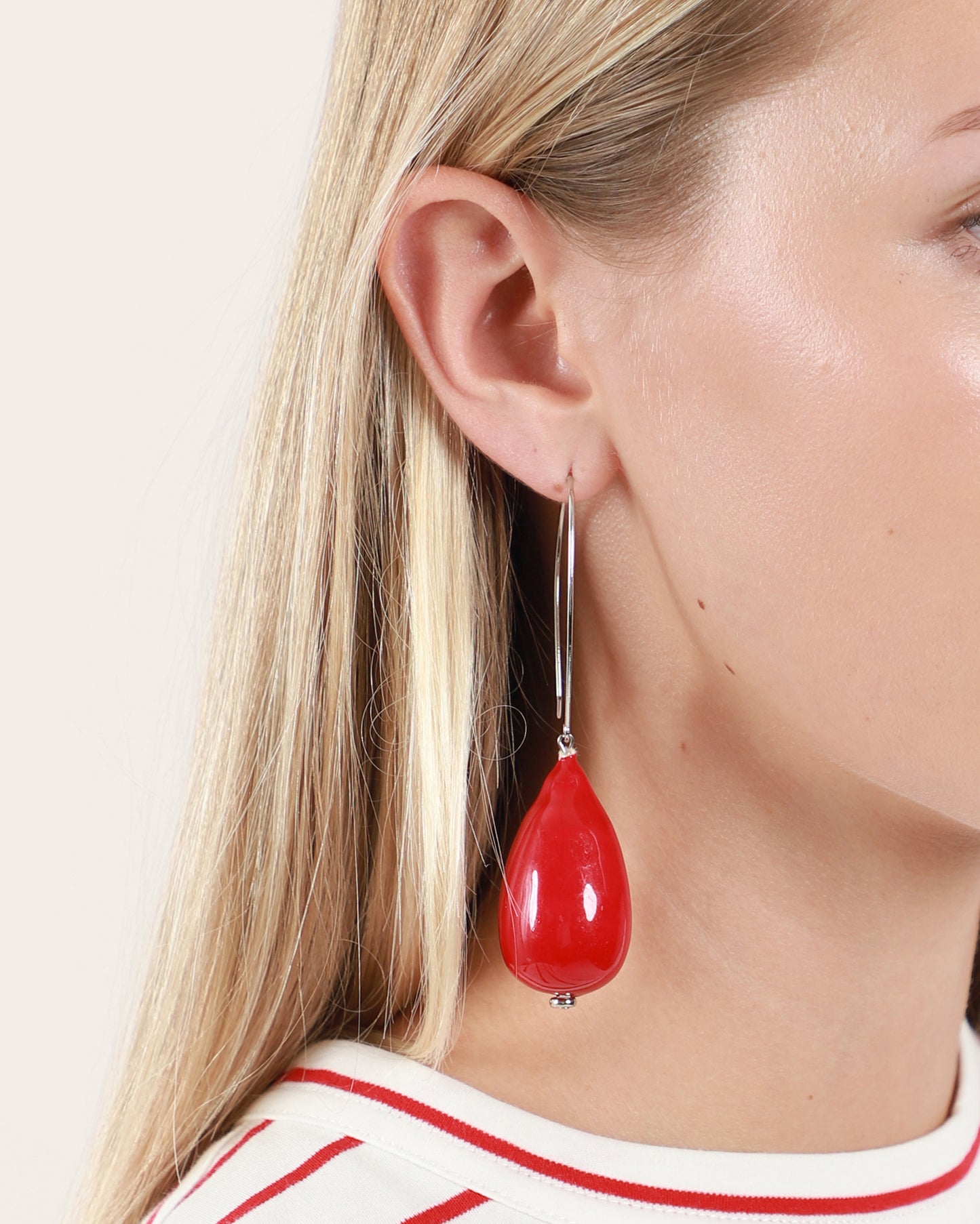 Paper Pearl Earrings