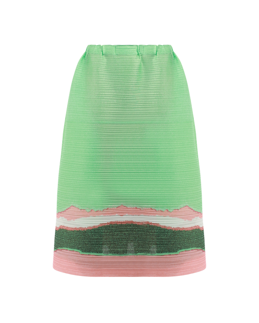 Warp Button Skirt