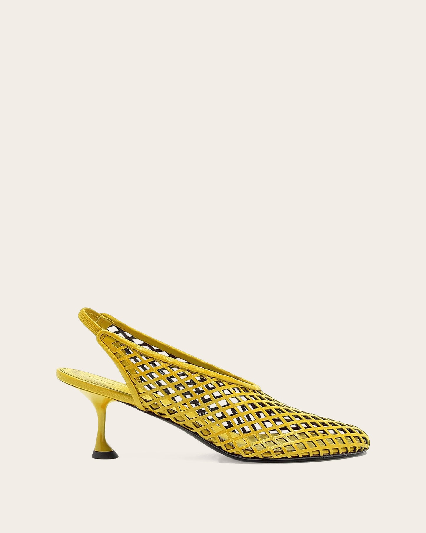 Perforated Slingback Pumps