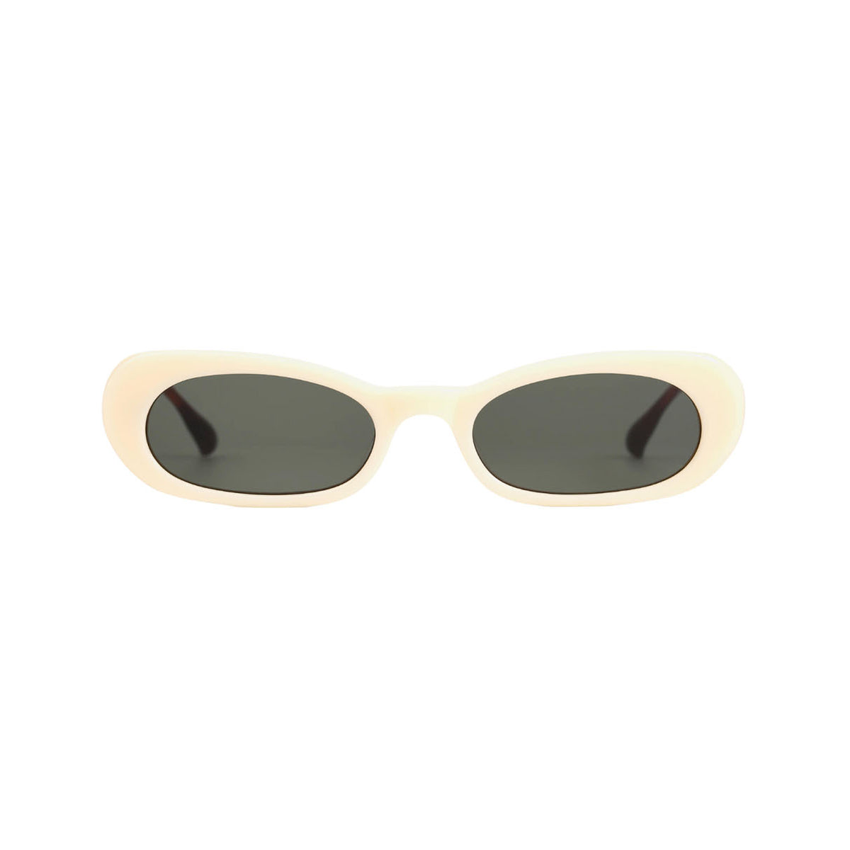 Swarovski Women's Sunglasses Oval Slim White SK0258/S 21W – Watches &  Crystals