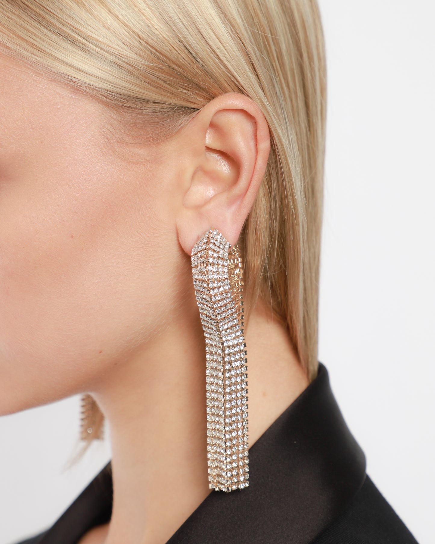 Crystal Pavee Earrings