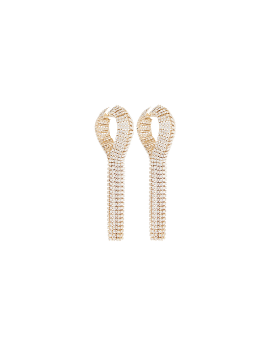 Crystal Pavee Earrings