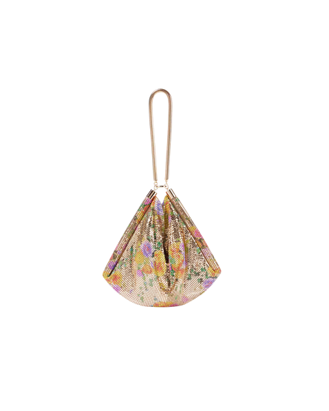 Pixel Floral Tube Bag