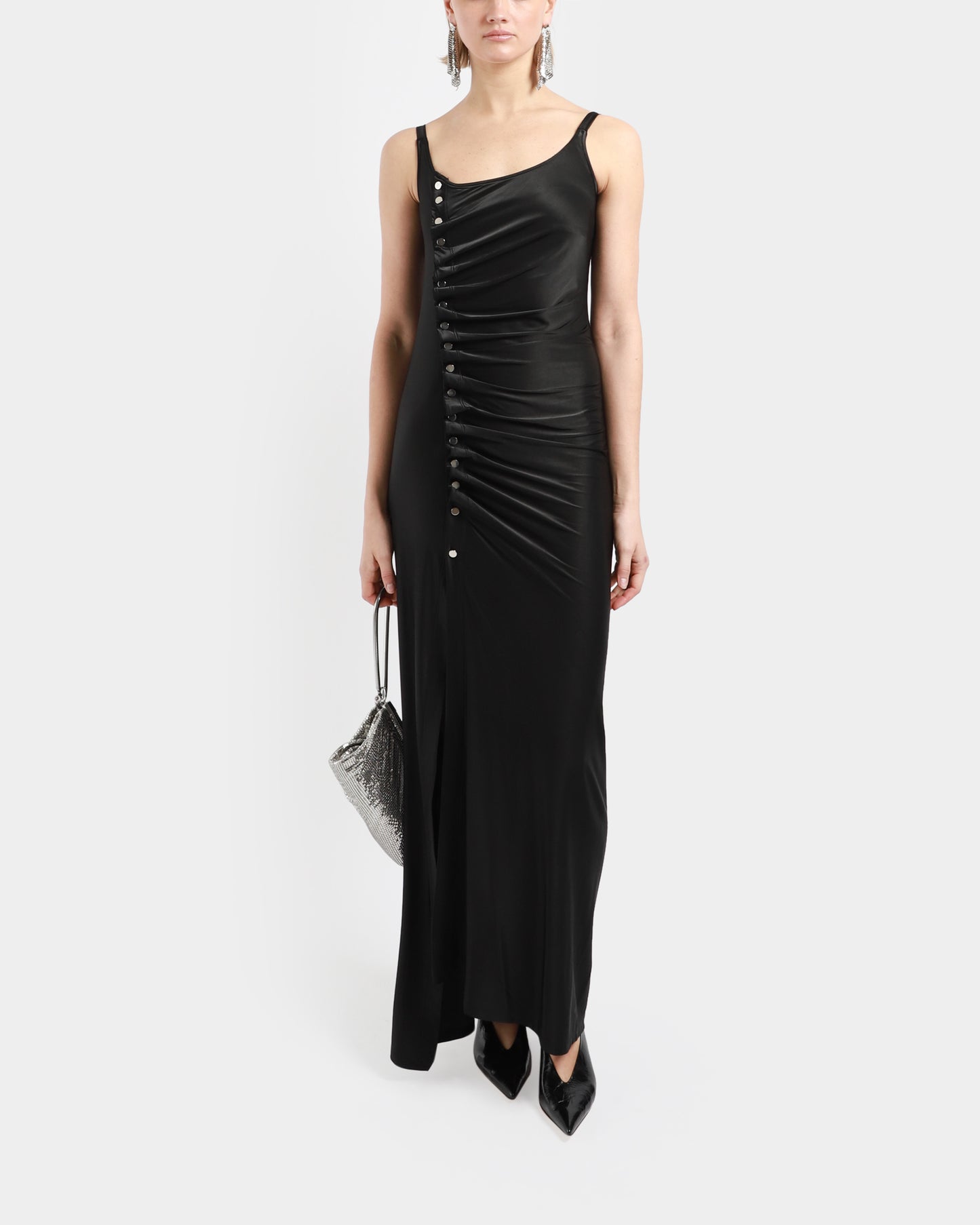 Ruched Side Dress