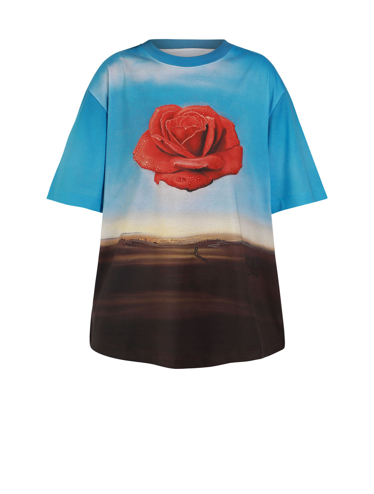 Dali Rose Dropped T-Shirt