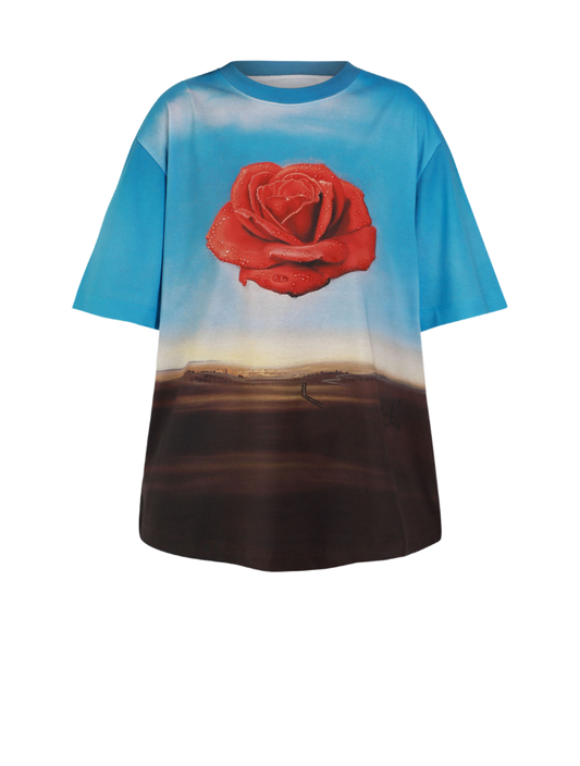 Dali Rose Dropped T-Shirt
