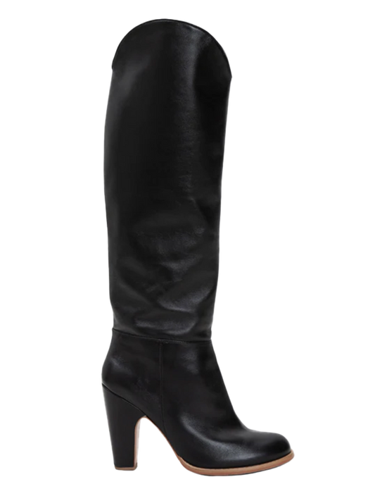 Tall Willow Leather Boots