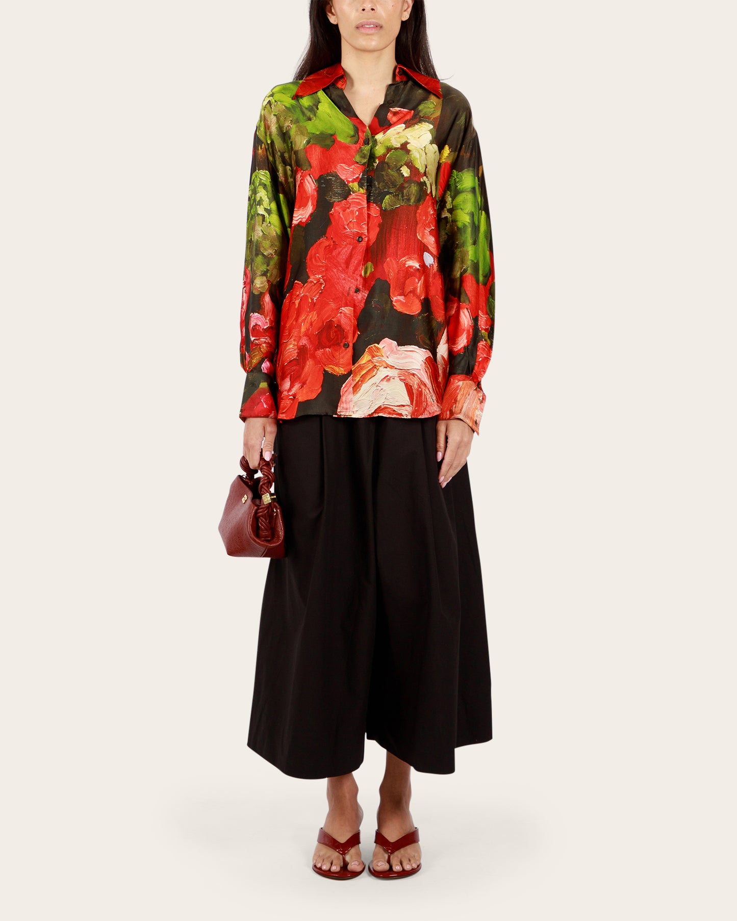 Red Roses Blouse