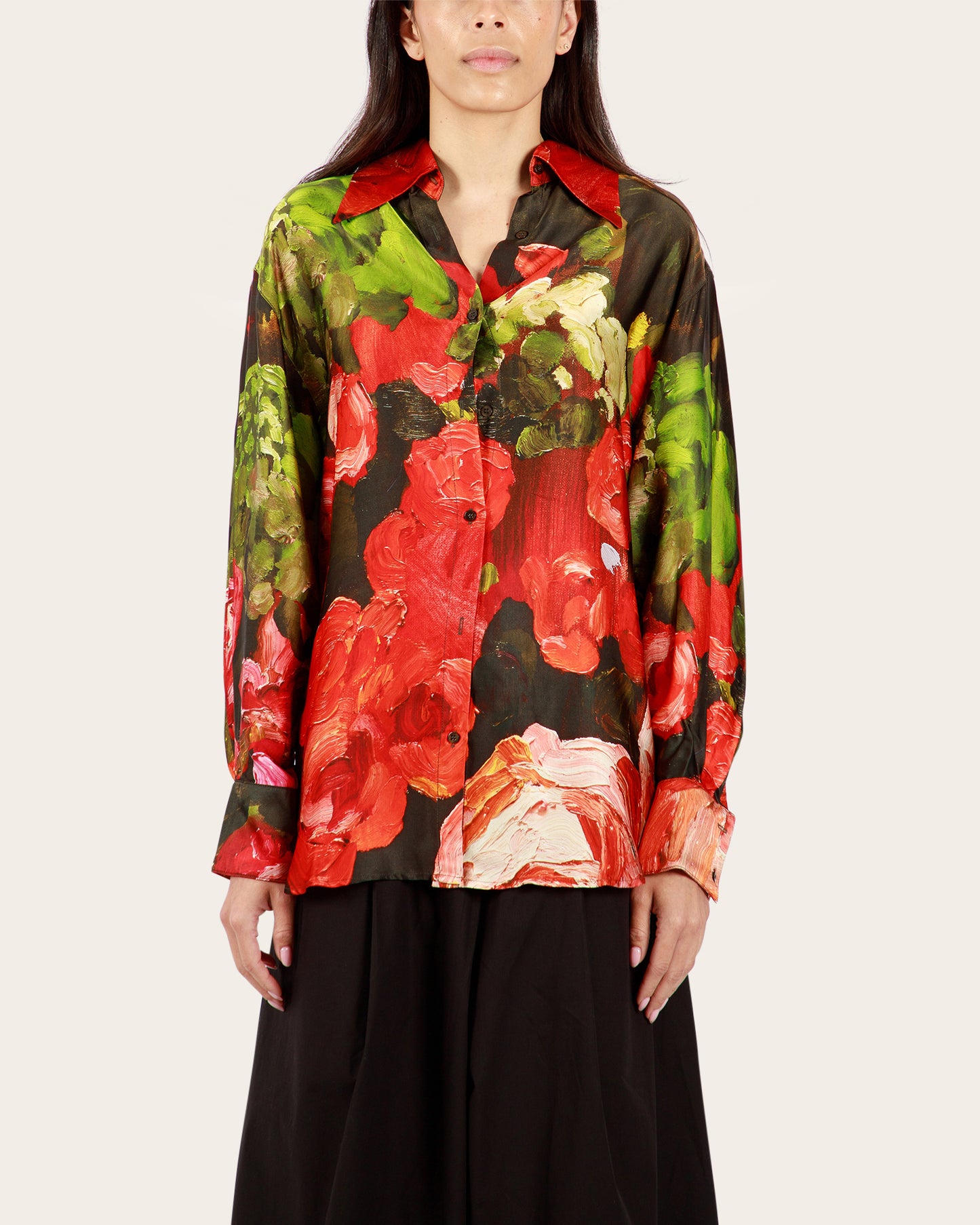 Red Roses Blouse