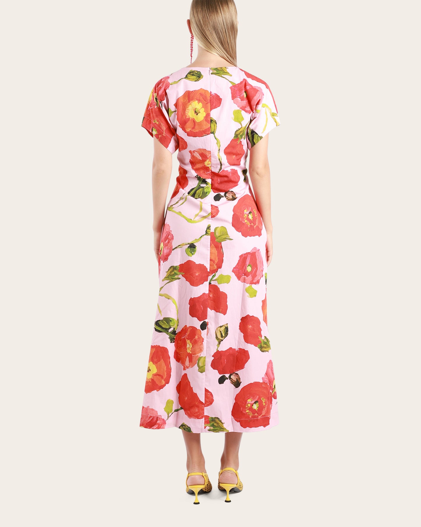 Pink Poppy Twist Dress
