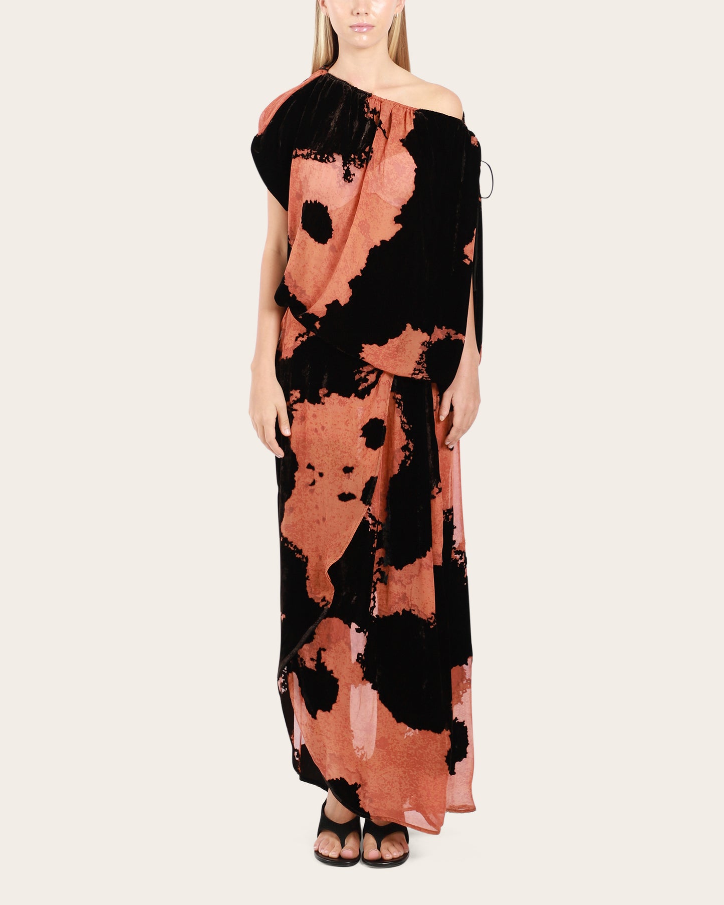 Draw Shoulder Dress