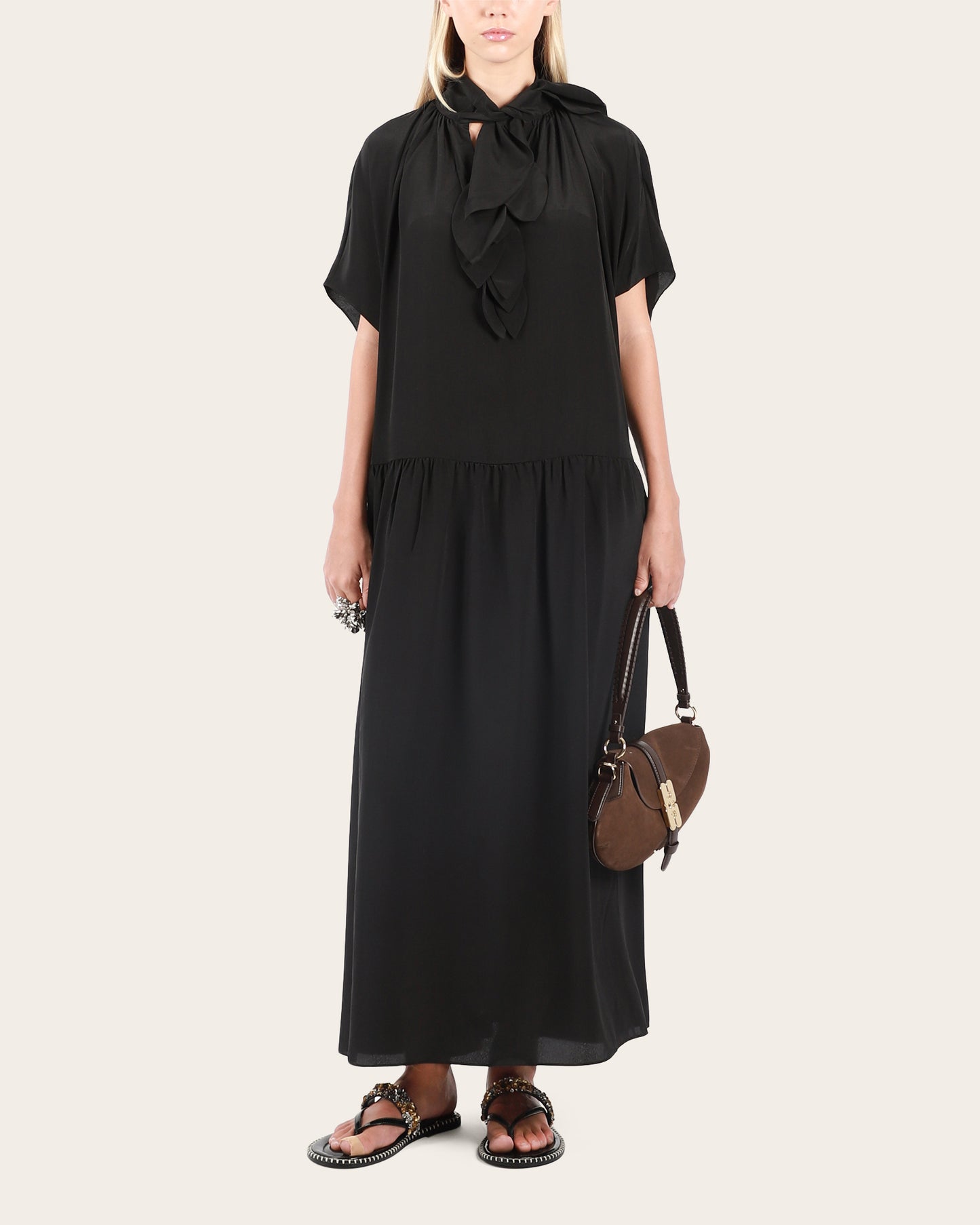 Drop Sleeve Painters Dress