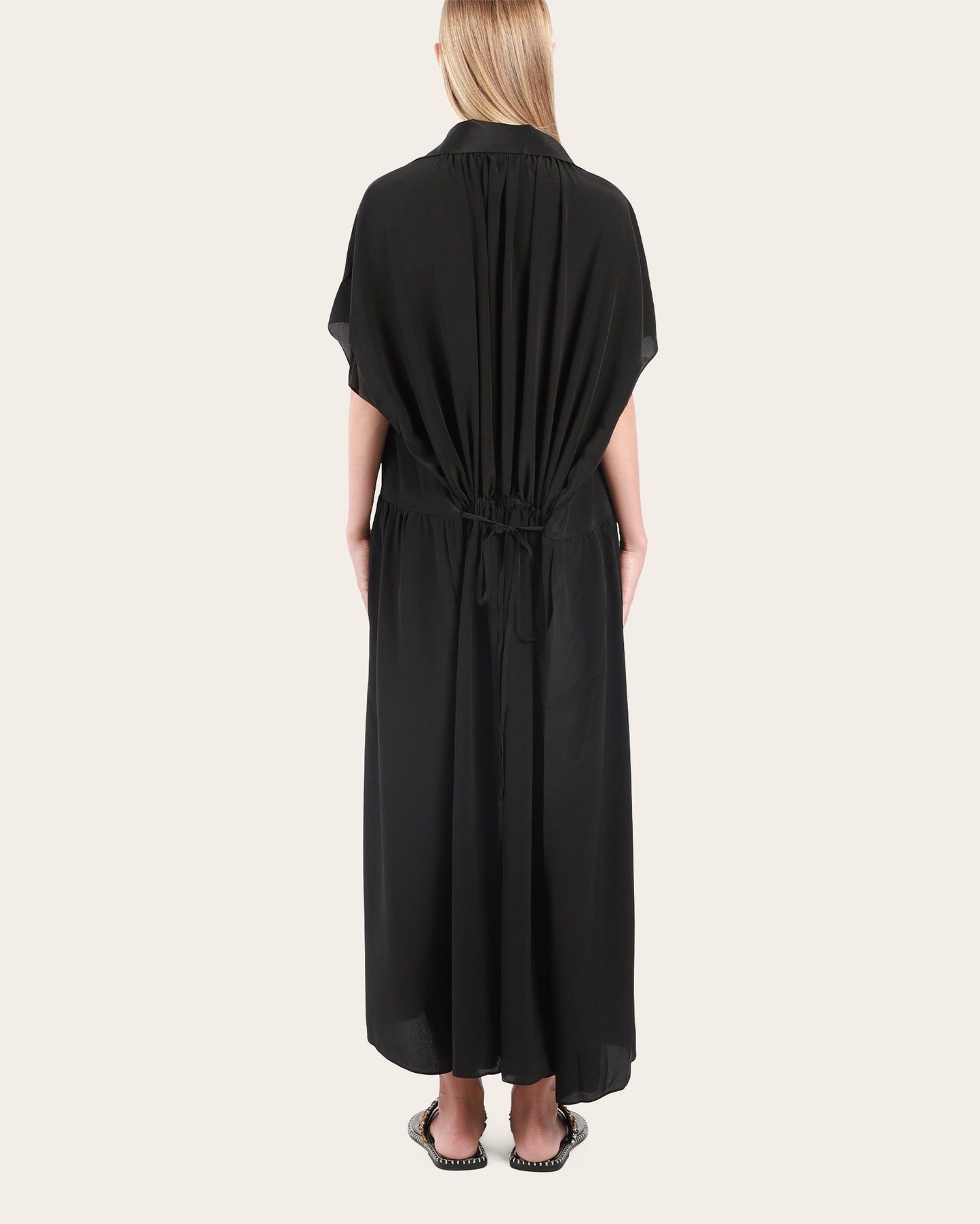 Drop Sleeve Painters Dress