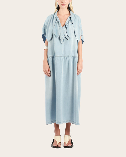 Drop Sleeve Painters Dress