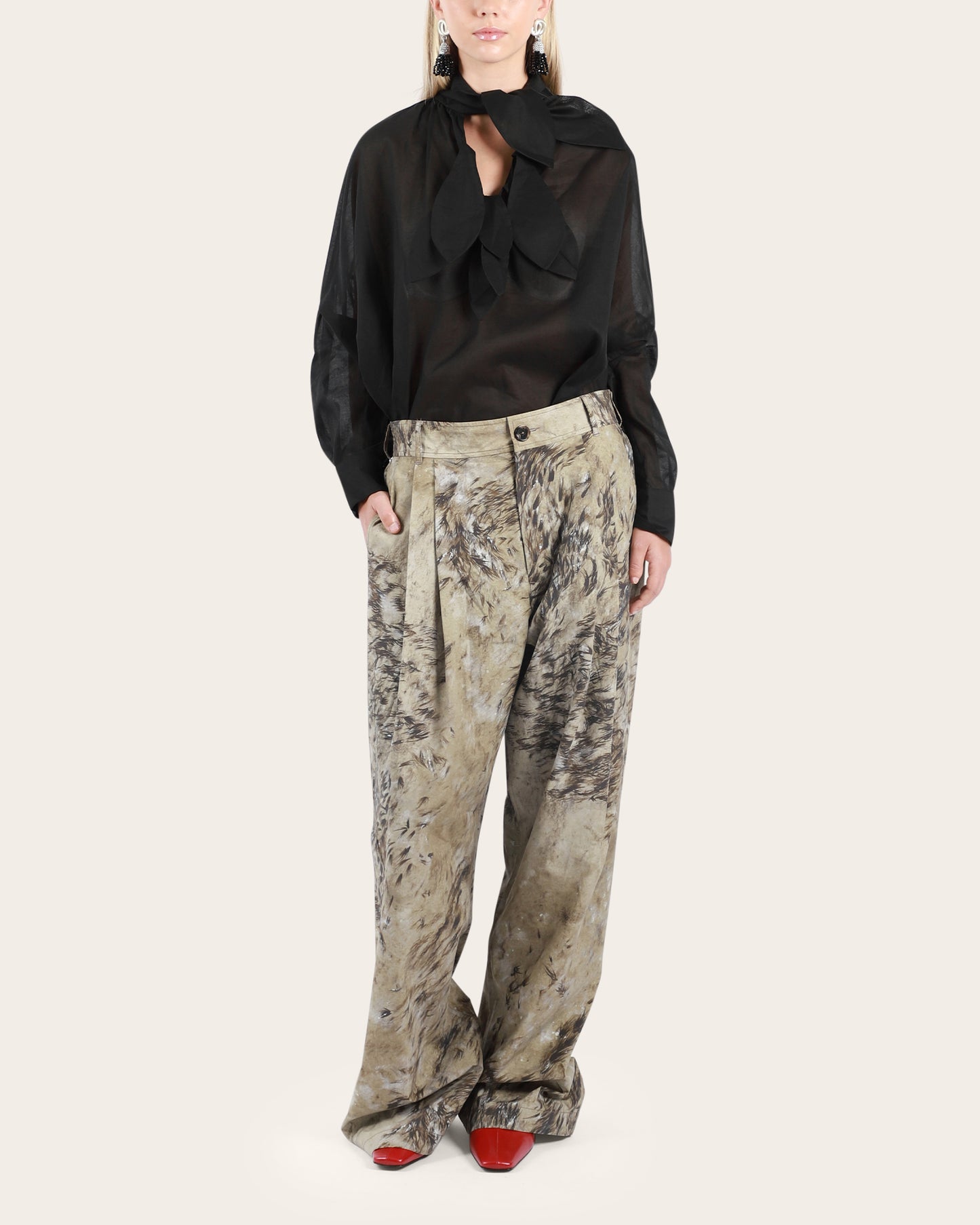 Multi Tie Painters Shirt