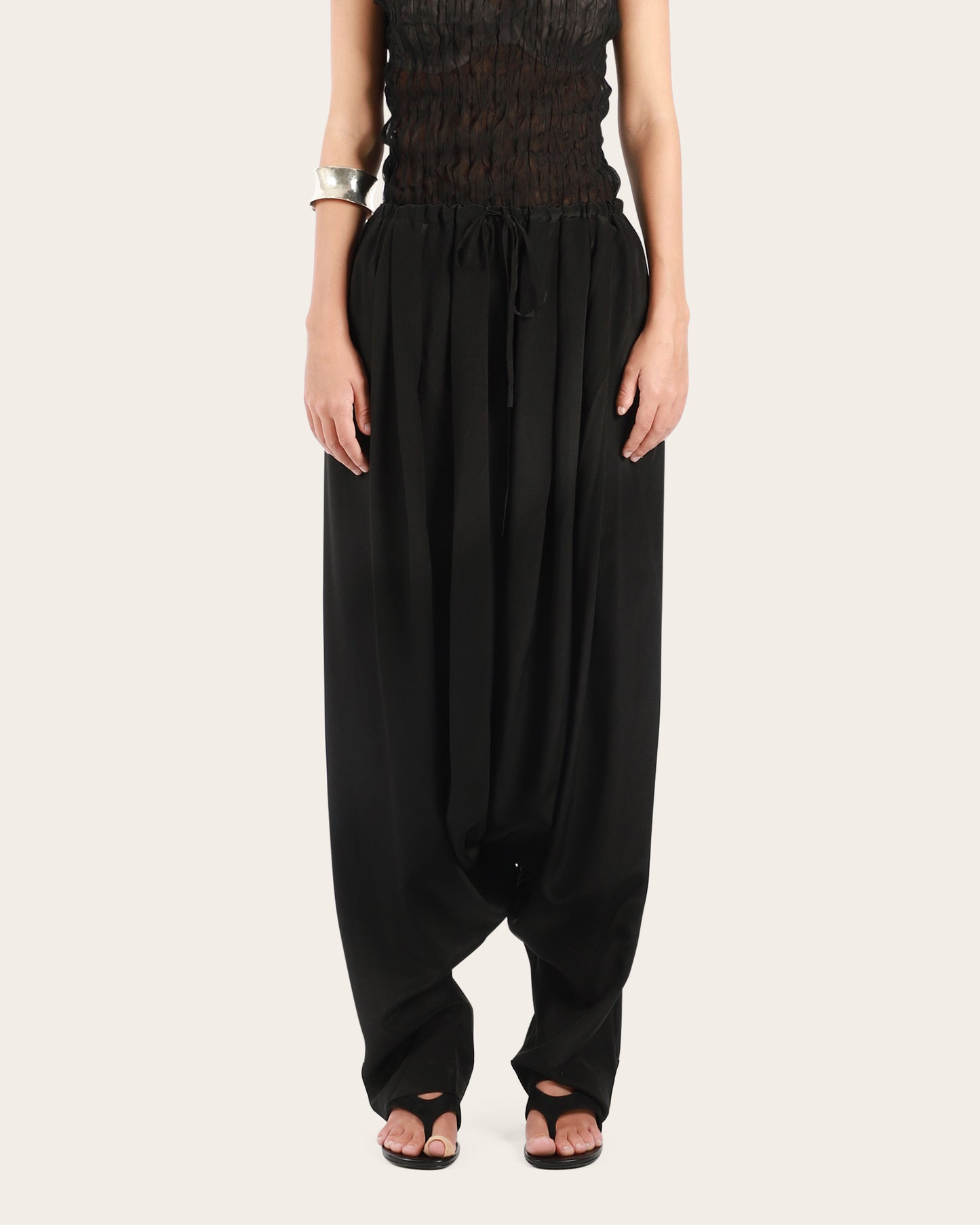 Silk Harem Pants