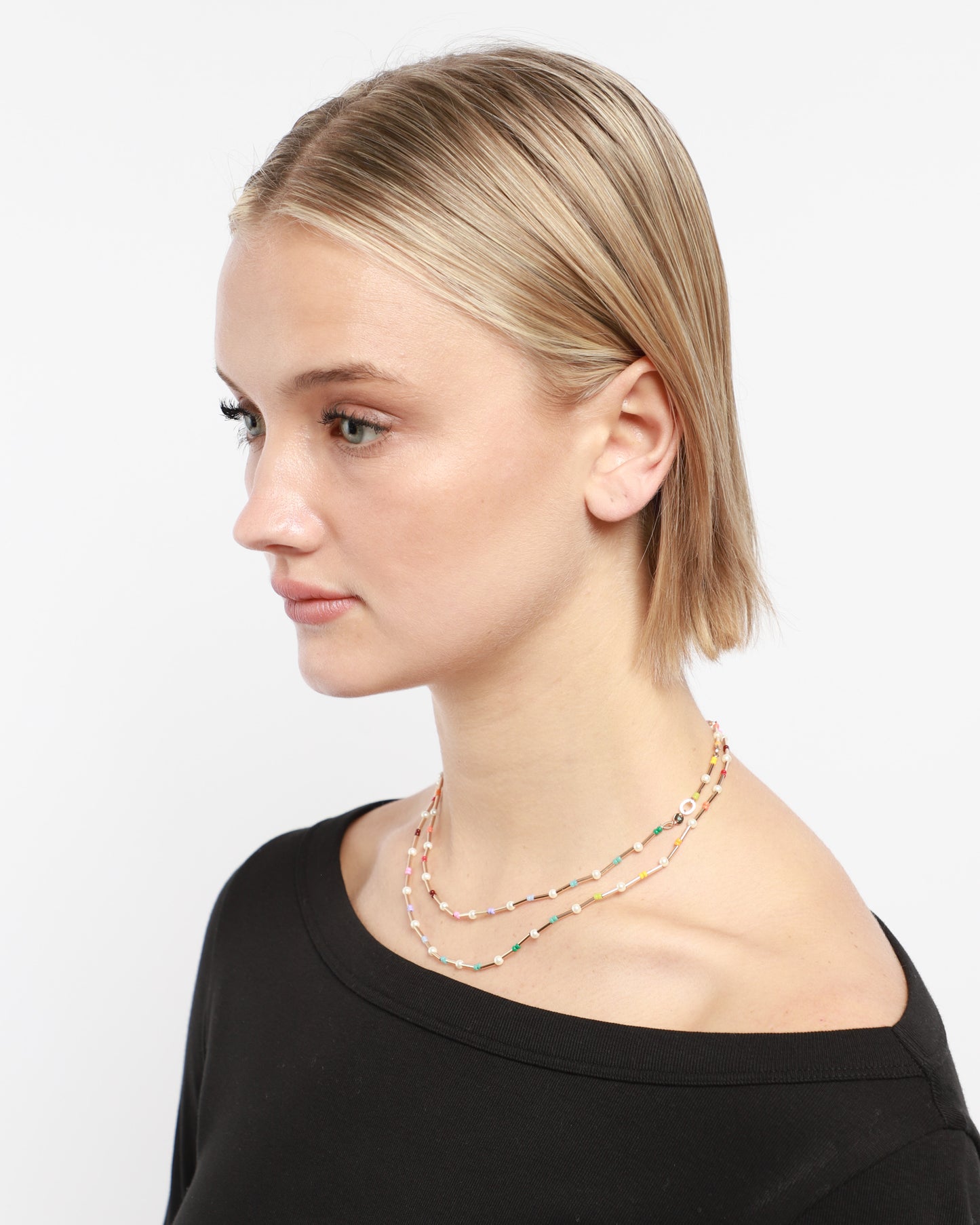 La Sponda Double Wrap Necklace