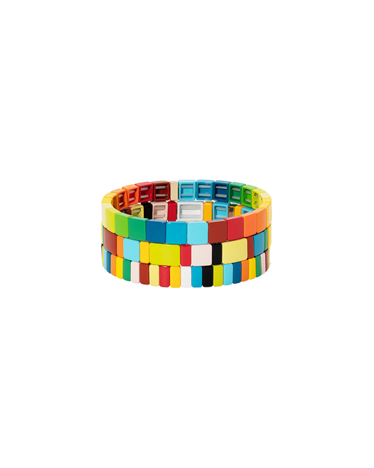 Rainbow Brite Trio Bracelet