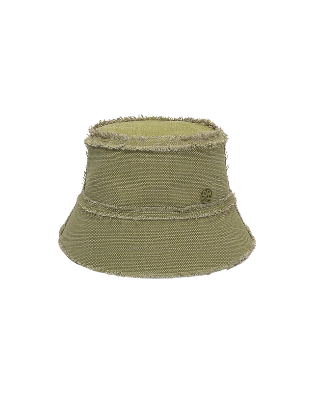 Raw Edge Bucket Hat