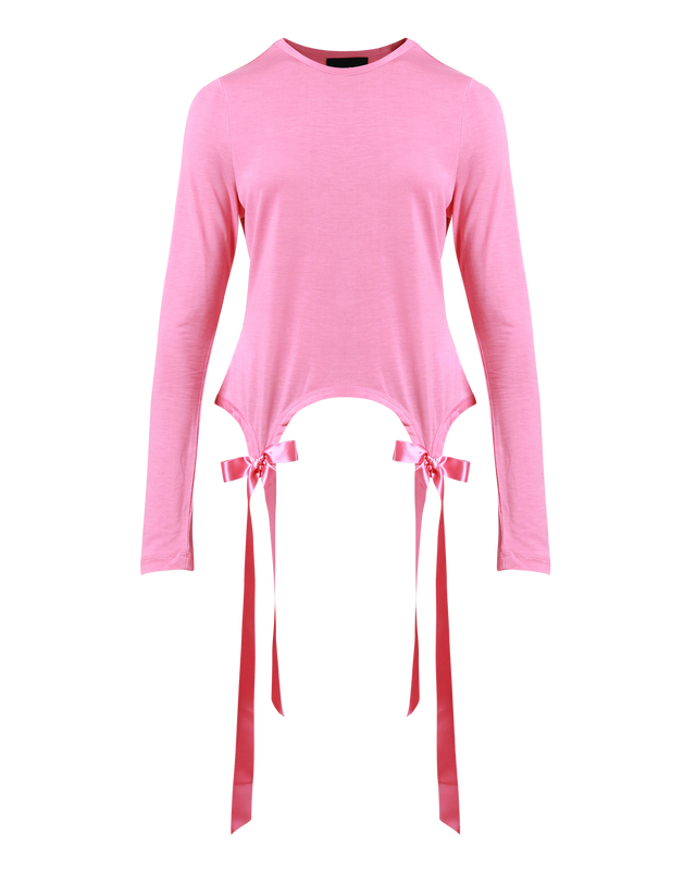 Bow Tails Easy Long Sleeve T-Shirt